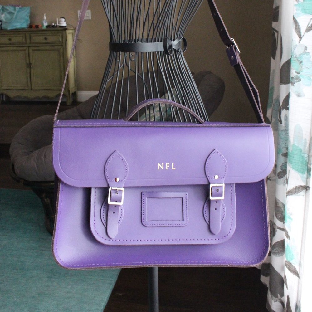 The Cambridge Satchel Company 15" Classic PURPLE